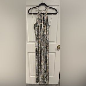 Candie’s Floral/Striped Sleeveless Women’s Maxi Dress